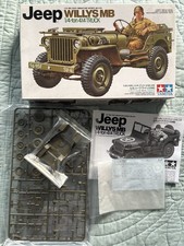1/35 Tamiya Jeep Willys MB 1/4 ton truck model kit sealed bags