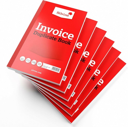 Silvine duplicate invoice book - silvine,