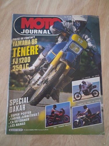 Moto journal 1985 - moto, original