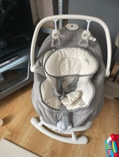 Joie Sansa 2-in-1 fern Baby swing and rocker bouncer  electric feature