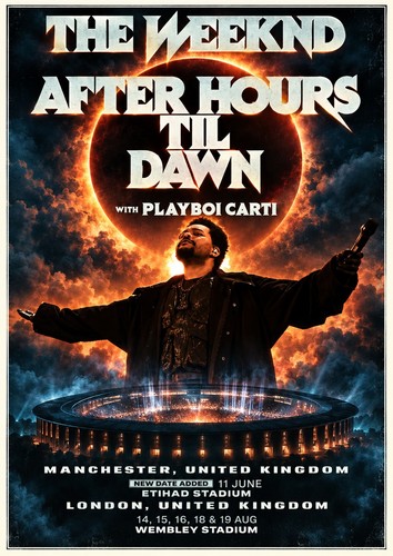The weeknd tour after - after, uk