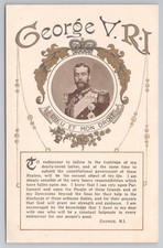 King George V Accession
