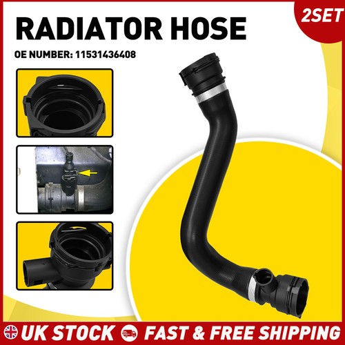 Lower water cooling hoses - 2x,