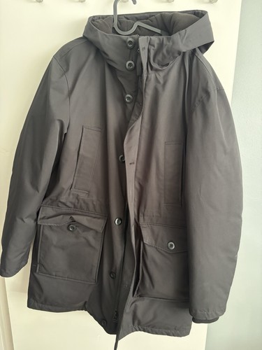 Zara men black - black, parka