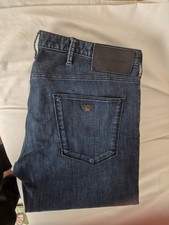 Emporio Armani J06 Jeans Men's Blue Jeans W36/L34 Altered to 36/30 Slim Fit
