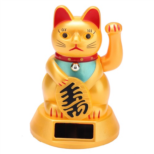 Fortune cat solar powered - cat,