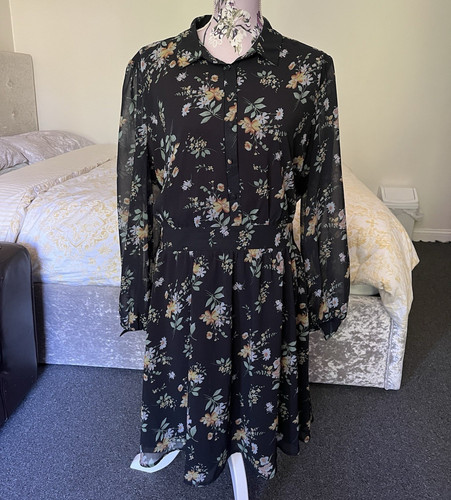 Lipsy london black floral - london,