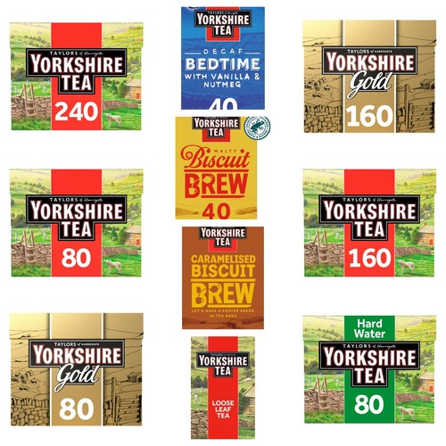 Yorkshire tea bags - yorkshire, collections