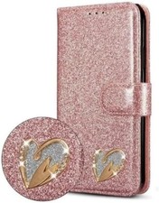 Bling Glitter Leather Flip
