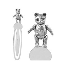 Teddy Bookmark Victorian Style