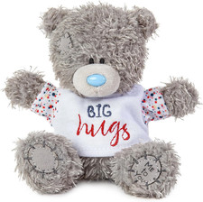 Me to You Tatty Teddy 10Cm Bear in Big Hugs - Official Collection White, Grey...