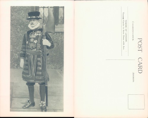 Yeoman warder uniform - yeoman, in