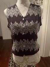 George size 12 brown & beige