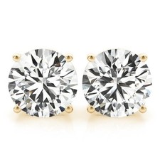E-F/VS 5 Ct Round Lab Grown