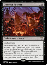 MTG Discreet Retreat [Outlaws of Thunder Junction Commander] Near Mint