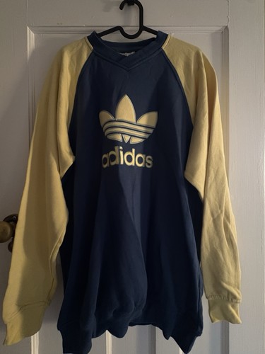 Adidas blue yellow vintage - adidas, blue/yellow