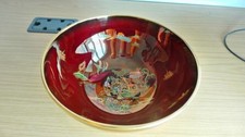 BM16: Carlton Ware Rouge Royale Mikado Design Bowl