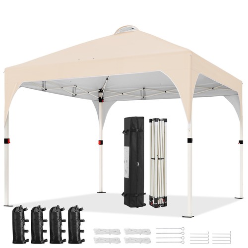 Pop gazebo 3x3m garden - gazebo,
