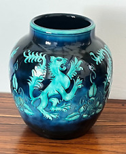 ANTIQUE PILKINGTONS ROYAL LANCASTRIAN GRIFFIN VASE BY WILLIAM SALTER MYCOCK