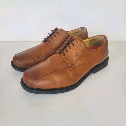 Airflex tan brown leather - m&s,