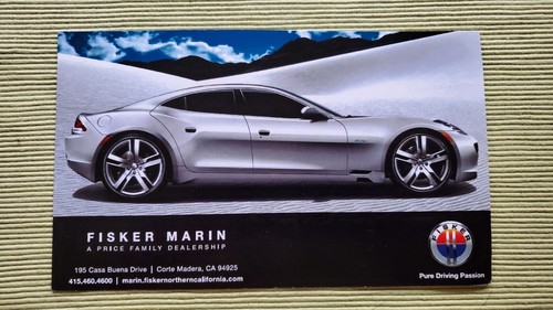 Fisker karma marin county - fisker,