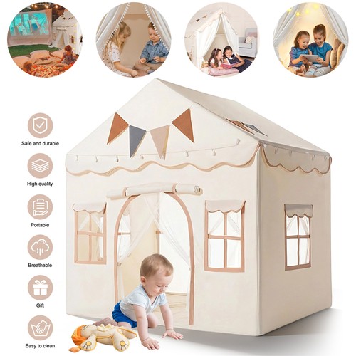 Children play house princess - play,