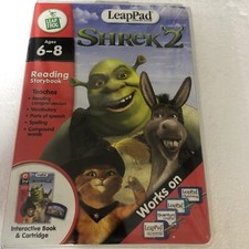 Leapfrog Leappad Disney Finding Nemo Wild Word Games, Cat In The Hat, Shrek 2