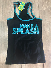 zumba black vest tank top