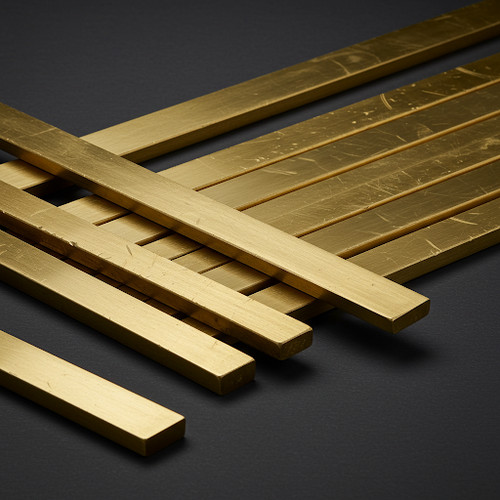 Brass flat bar - bar, plate