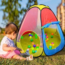Kids Pop Up Play Tent 50 Ball
