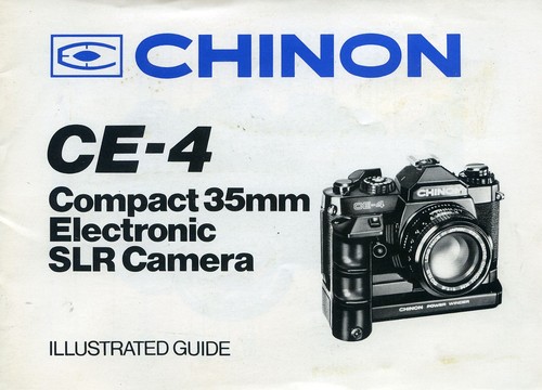 Chinon slr camera - chinon, ce-4