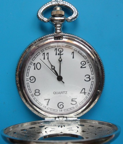 Unbranded silver half hunter - silver,