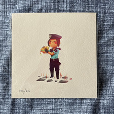 Olly Moss Jill Valentine Resident Evil Print