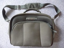 Antler Hand Luggage Vanity Case cabin bag Travel Bag Shoulder Straps Khaki Green