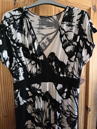 George black white patterned - george, black/white
