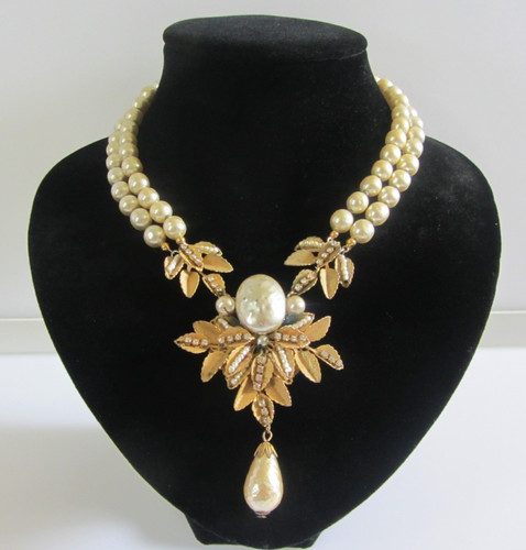 Vintage signed miriam haskell - miriam,