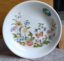 EST 1775 Ainsley Cottage Garden Fine Bone China Made In England Saucer