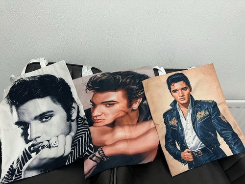Elvis presley tote bags - elvis,