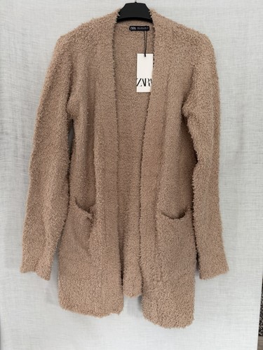 Zara beige teddy fluffy - beige,