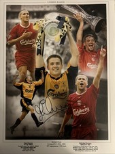 Michael Owen Signed 16 X 12