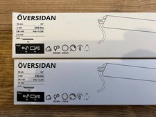 IKEA ÖVERSIDAN 96 cm LED wardrobe lights warm white – set of 2 (open boxes)