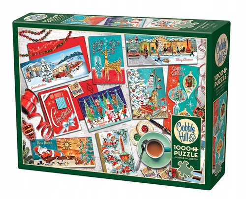 Cobble hill christmas cards - cobble,