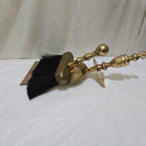 Vintage heavy brass - shovel, &