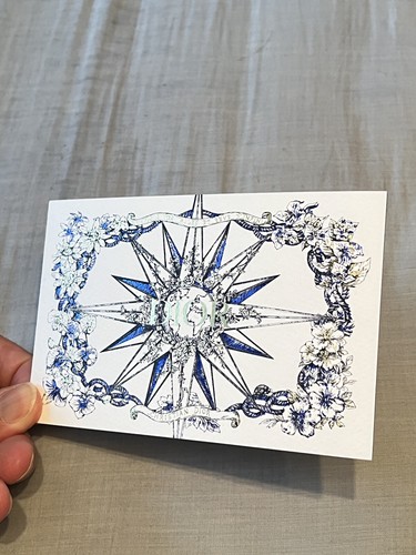 Dior holiday 2022 star card - holiday,