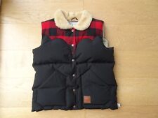 Penfield Trailwear Rockford Shearling Collar Down/Feather Gilet Size Large Woman