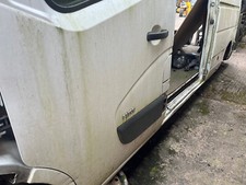 VAUXHALL MOVANO VAN fuel filler flap with housing  2012 IN WHITE  BREAKING