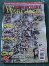 Miniature Wargames No 260
