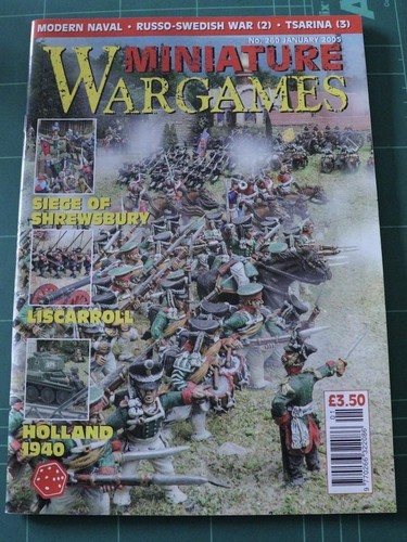 Miniature wargames 260 - no,