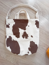 Baggu Duck bag tote. Cow print. Brand new.