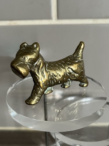 Vintage small miniature brass - miniature,